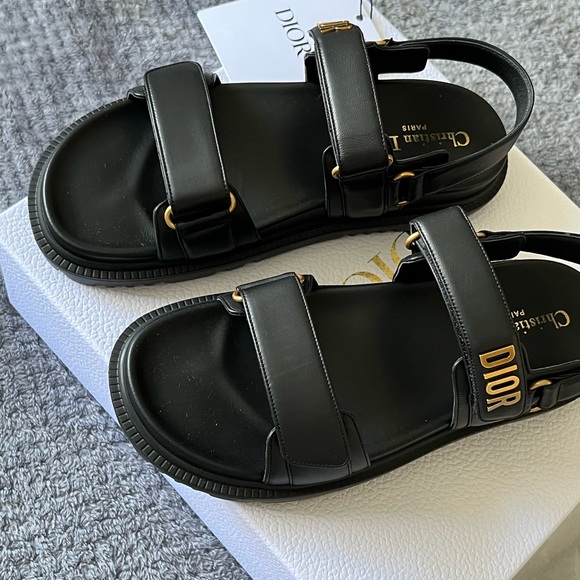 Brand New Christian Dior DIORACT SANDAL Size 39 - Picture 7 of 13